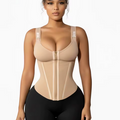 Seamless Shapewear Bodysuit Corset – Belly Control & Waist Support