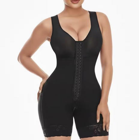 Faja - Full Body Shaper Bodysuit – Post Surgery Zipper Crotch Shapewear | Stages 1 2 3